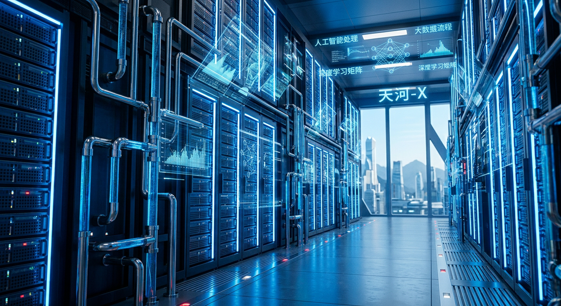 47 тысяч процессоров и  2 экзафлопса вычислительной мощности. В Китае анонсировали суперкомпьютер LineShine - 1